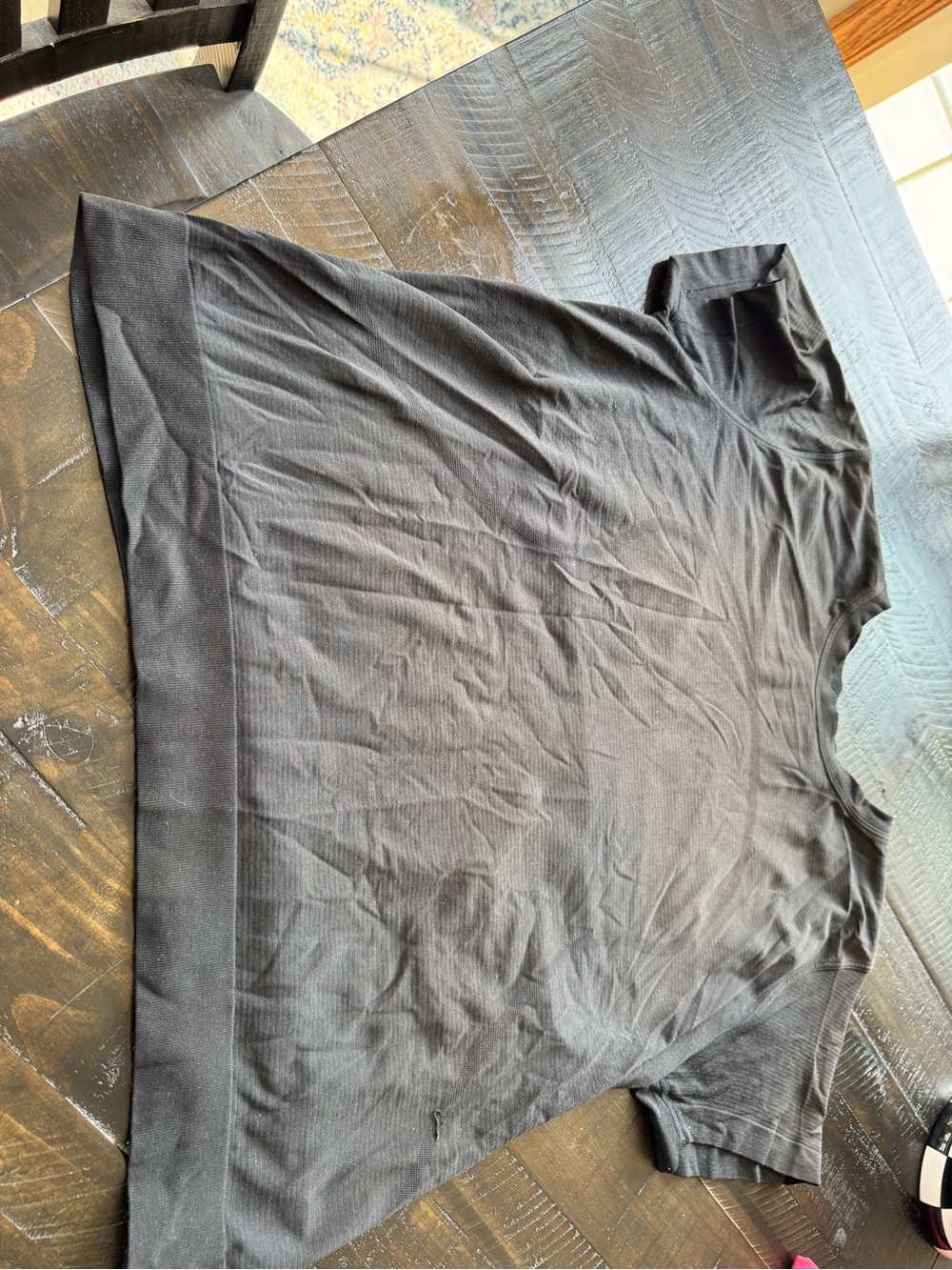 lululemon athletica Black Short Sleeve Women's Tee swiftly tech relaxed